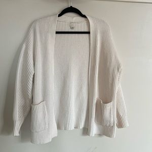 White/Cream Colored Cardigan
